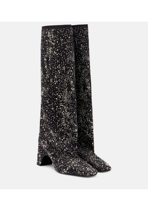 Coperni Embellished knee-high boots