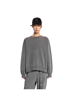 SACAI MAN GREY SWEATSHIRTS