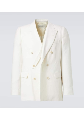 Dries Van Noten Linen, wool, silk, and cashmere blazer