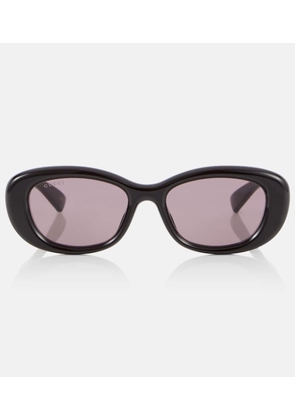 Gucci Double G oval sunglasses
