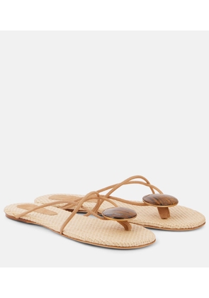 Christopher Esber Doma embellished thong sandals