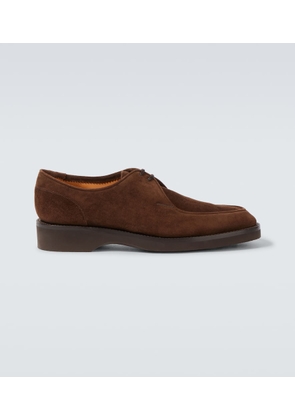 John Lobb Ted suede Derby shoes