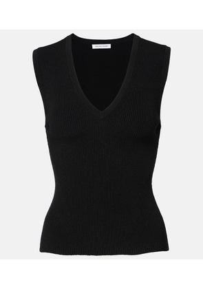 Veronica Beard Sid ribbed-knit top