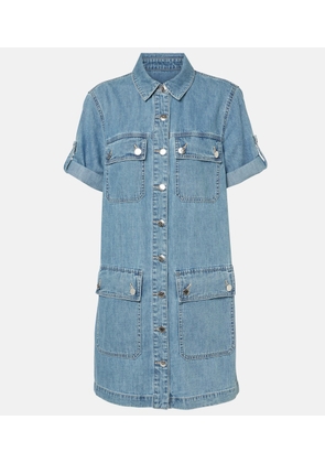 Veronica Beard Warren denim shirt dress