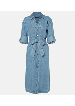 Veronica Beard Evelyn denim shirt dress