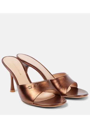 Gianvito Rossi Leather mules