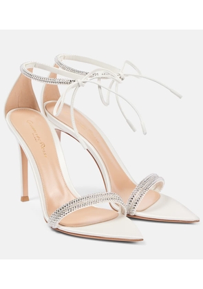 Gianvito Rossi Bridal Montecarlo 105 embellished sandals