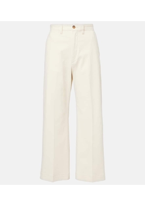Polo Ralph Lauren Cotton-blend cropped chinos