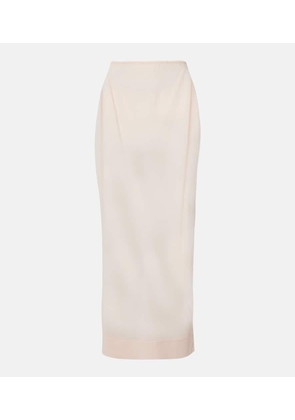 Simone Rocha Sheer pencil skirt