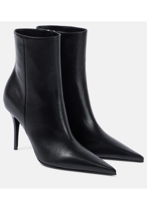 Amina Muaddi Barbara 90 leather boots