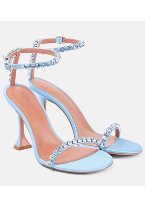 Amina Muaddi Gigi 95 embellished sandals