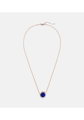 Repossi Antifer 18kt gold necklace with lapis lazuli and diamonds