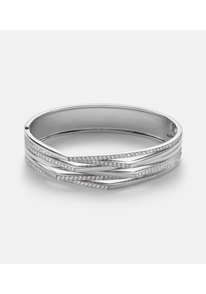 Repossi Antifer 18kt white gold cuff bracelet with diamonds