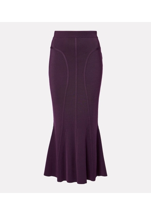 Nina Ricci Peplum maxi skirt