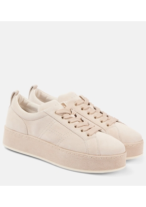 Hogan H681 suede platform sneakers