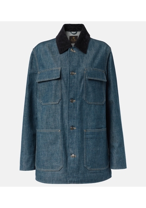 Loro Piana Dean denim field jacket
