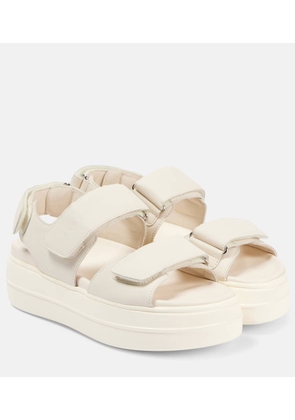 Hogan H680 leather sandals