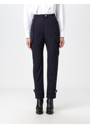 McQueen pants in wool and cotton