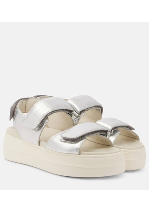 Hogan H680 leather sandals