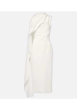 Roksanda Bridal Edith draped crepe midi dress