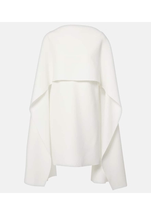 Roksanda Bridal Kaiya caped crepe minidress