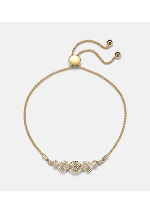 Stone and Strand Rossellini 14kt gold bracelet with diamonds