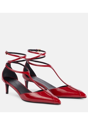 Khaite Mia 45 patent leather pumps