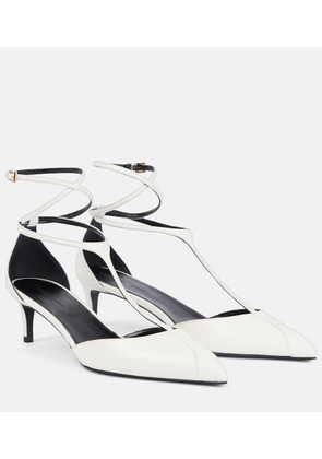 Khaite Mia 45 leather pumps