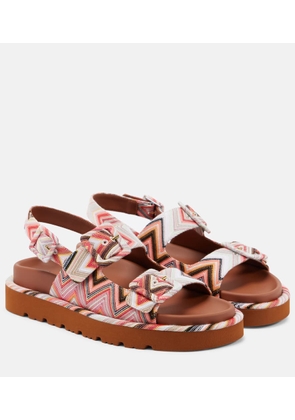 Missoni Mia raschel sandals