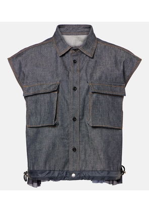 Sacai Denim shirt