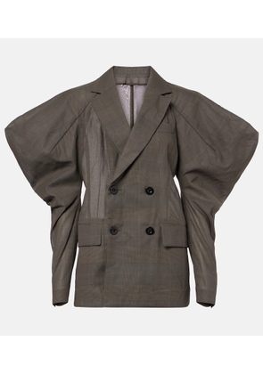 Sacai Cotton voile blazer