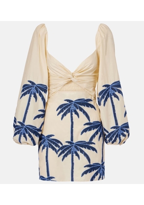 Johanna Ortiz The Power Of The Sea cotton-blend minidress
