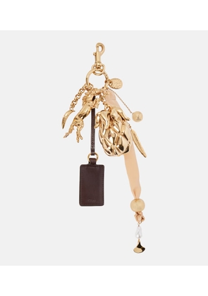 Chloe Giga Pineapple leather bag charm