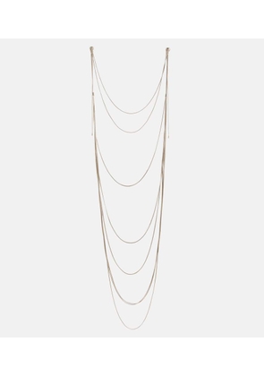 Alaia Chain necklace earrings