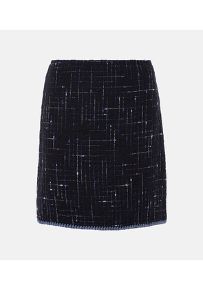 Etro Cotton-blend tweed miniskirt