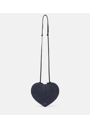 Alaia Le Cour denim shoulder bag