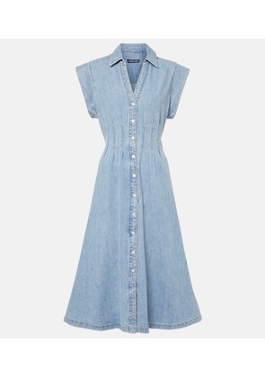Veronica Beard Ruben denim midi dress