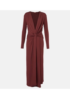 Johanna Ortiz Finding Yourself draped jersey maxi dress
