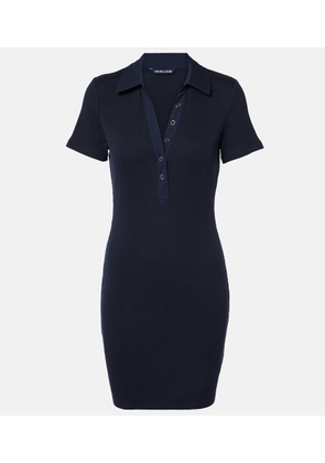 Veronica Beard Bailey cotton-blend polo dress