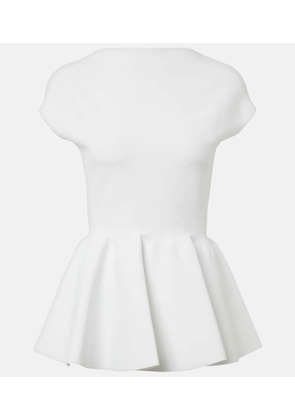 Alaia Peplum top
