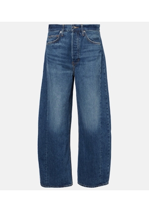 Veronica Beard Ryder high-rise barrel-leg jeans