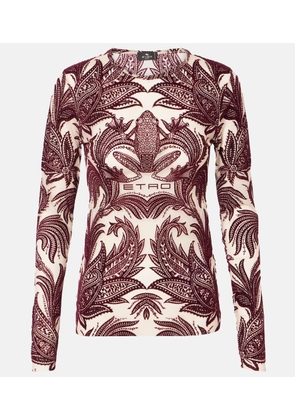 Etro Paisley top