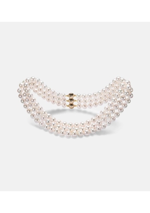 Bucherer Fine Jewellery Grace 18kt gold necklace with pearls