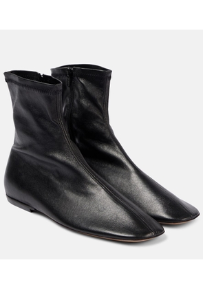 Dries Van Noten Glove leather ankle boots