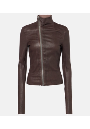 Rick Owens Gary leather jacket