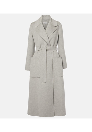 'S Max Mara Paolore virgin wool wrap coat