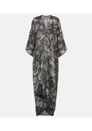 Rick Owens Tommykite draped satin gown