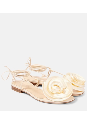 Magda Butrym Floral leather sandals