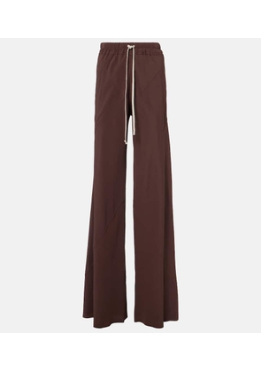 Rick Owens Dietrich Drawstring crepe cady straight pants