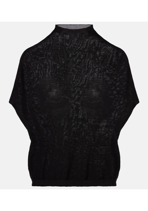 Rick Owens Wool turtleneck top